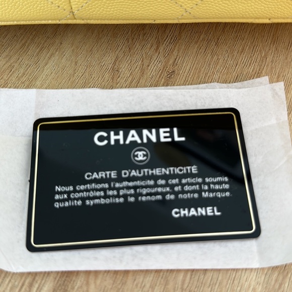 CHANEL Classic Large Flap Shoulder Bag Caviar Leather Crossbody | Box & Dustbag - Picture 12 of 17